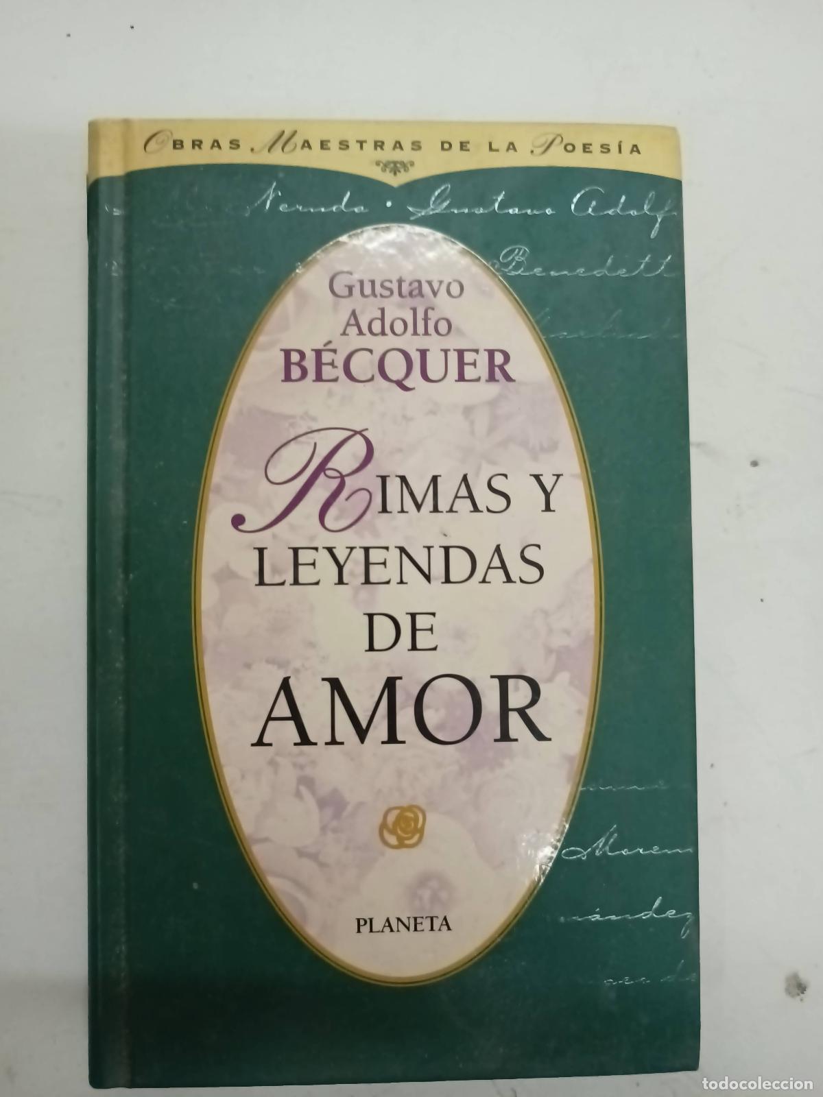 Libros: Rimas y leyendas de amor - Gustavo Adolfo B&eacute;cquer - Foto 1