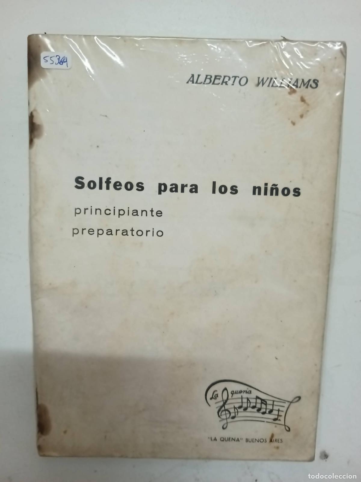 Libros: Solfeos para los ni&ntilde;os - Alberto Williams - Foto 1