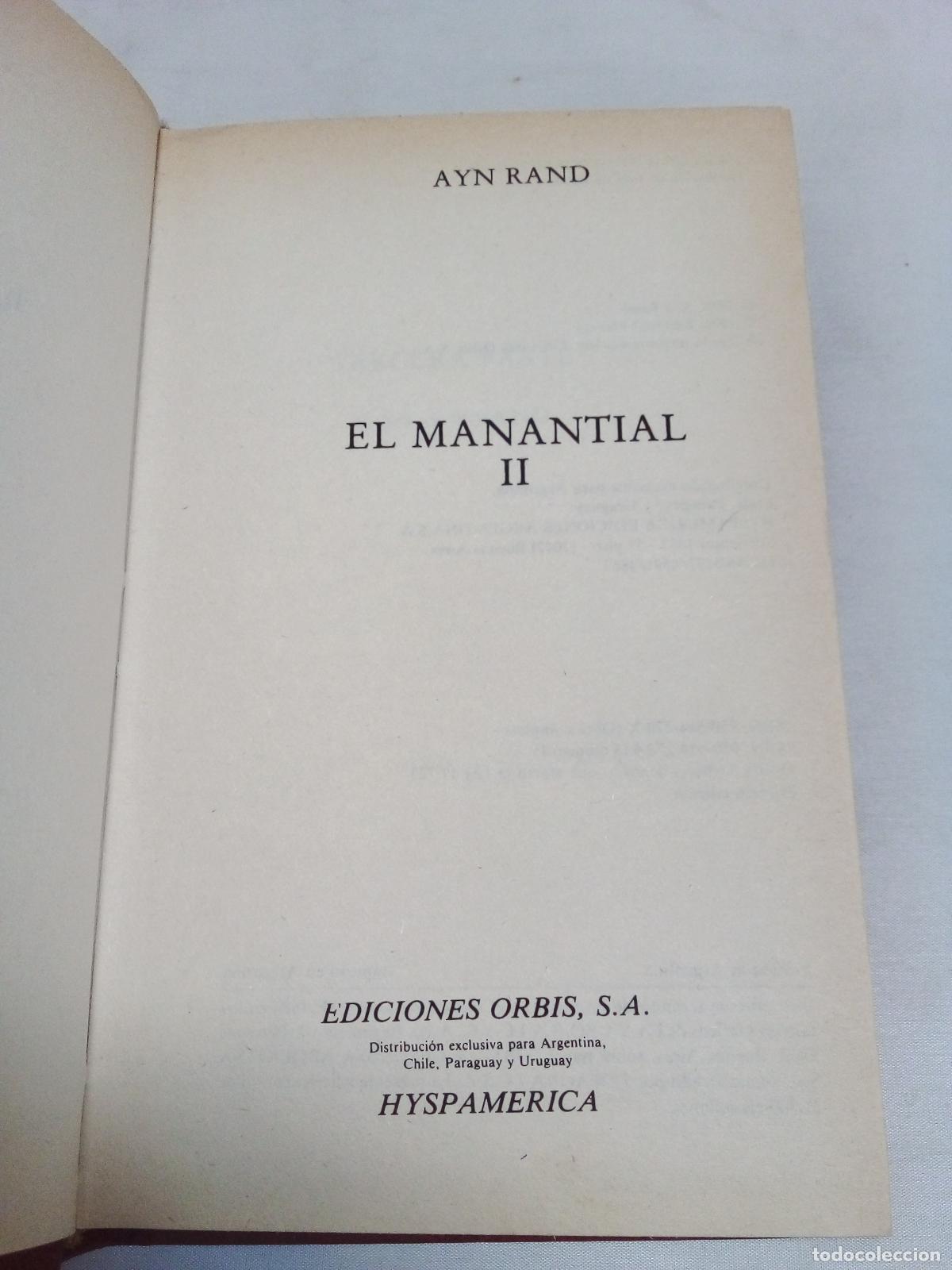 Libros: El manantial II - Ayn Rand - Foto 1