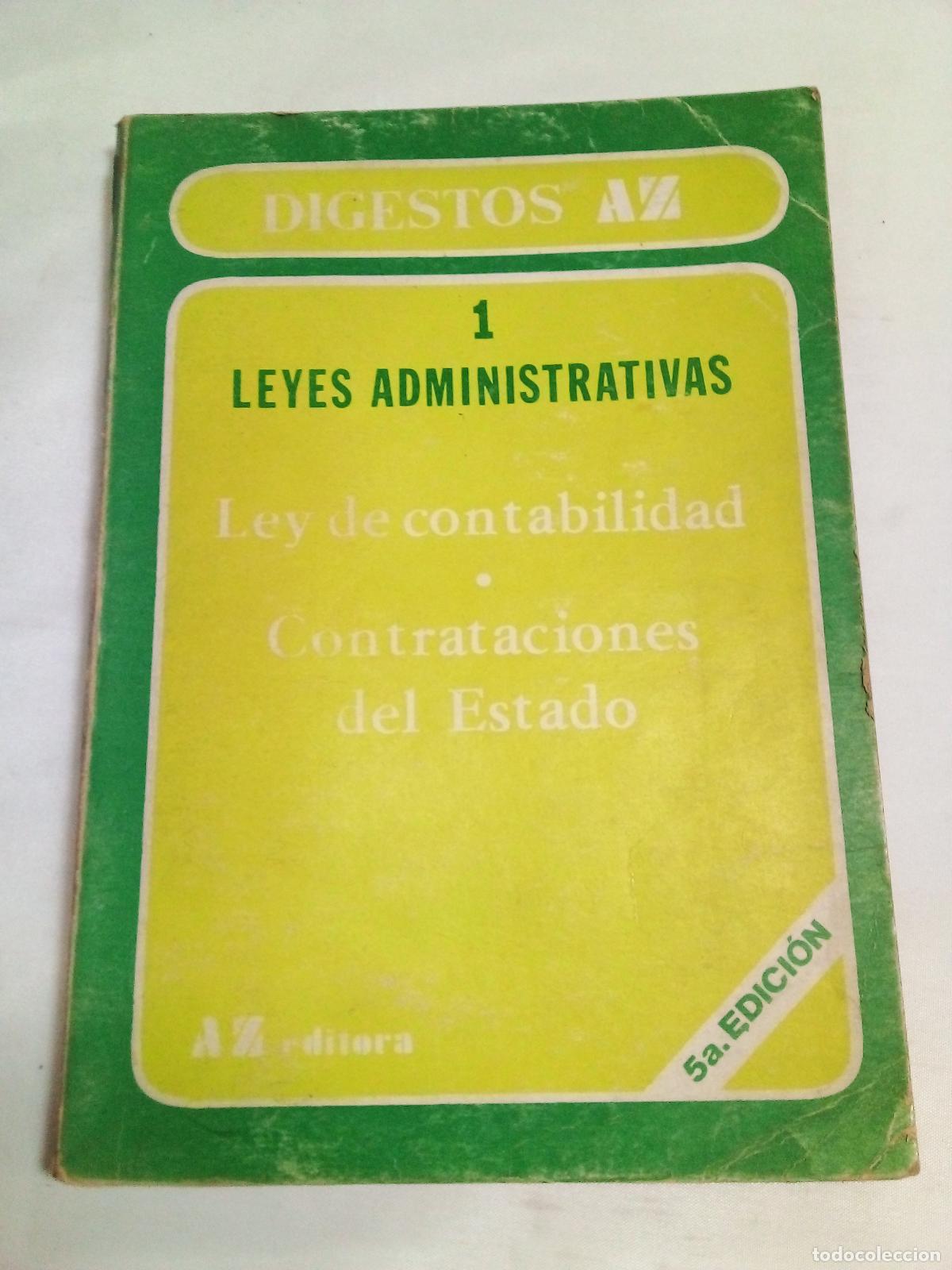 books: Leyes administrativas - Varios autores