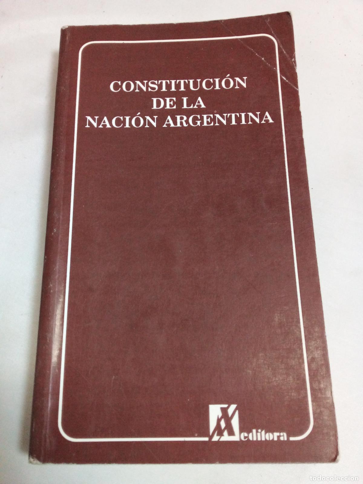 Libros: Constitucion de La Nacion Argentina - Rustica -E- - Varios autores - Foto 1