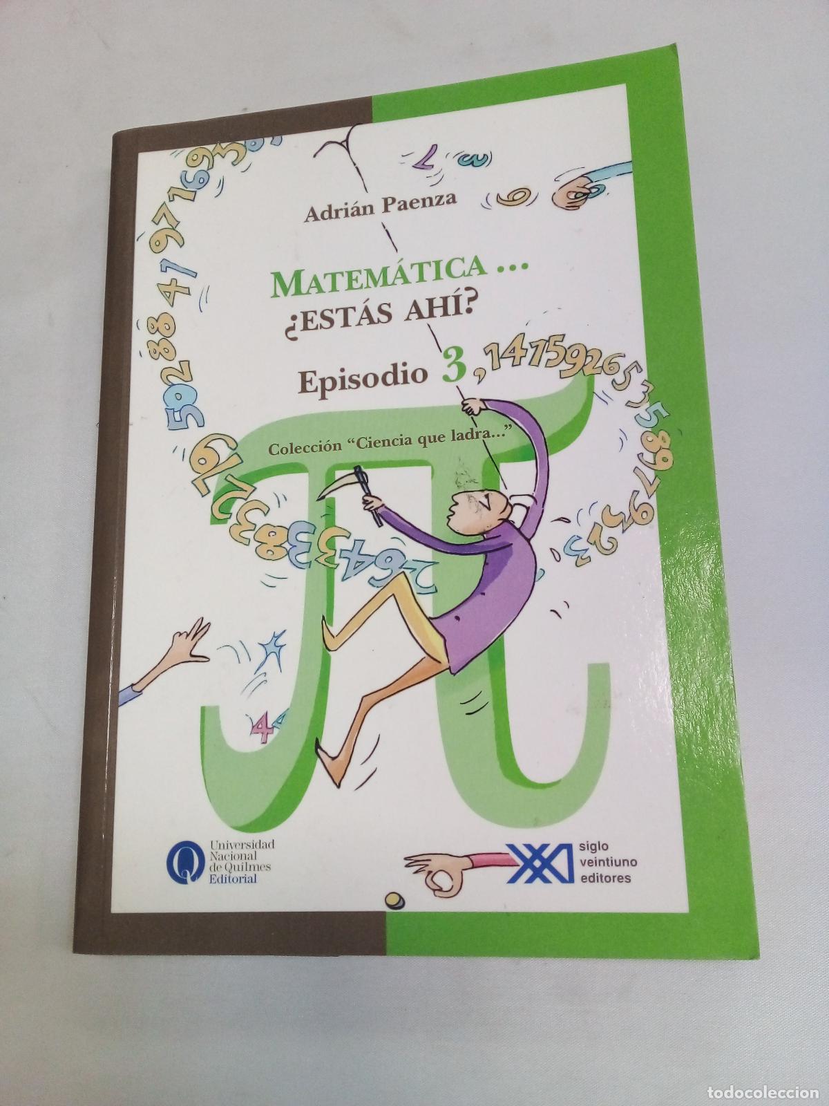 Livros em segunda m&atilde;o: Matematica... estas ahi? Episodio 3 - Adrian Paenza