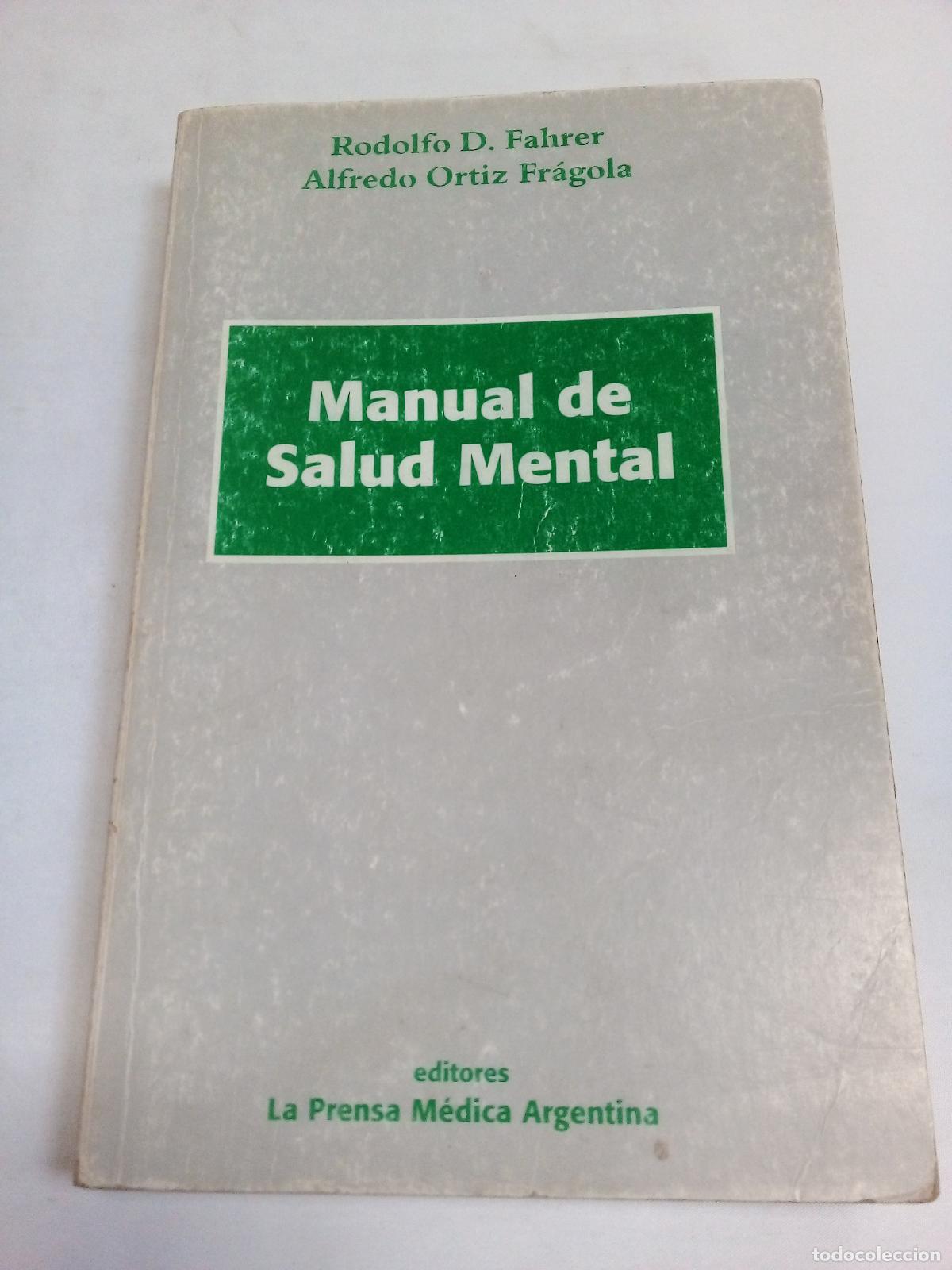 Libros: Manual de salud mental - Varios autores - Foto 1
