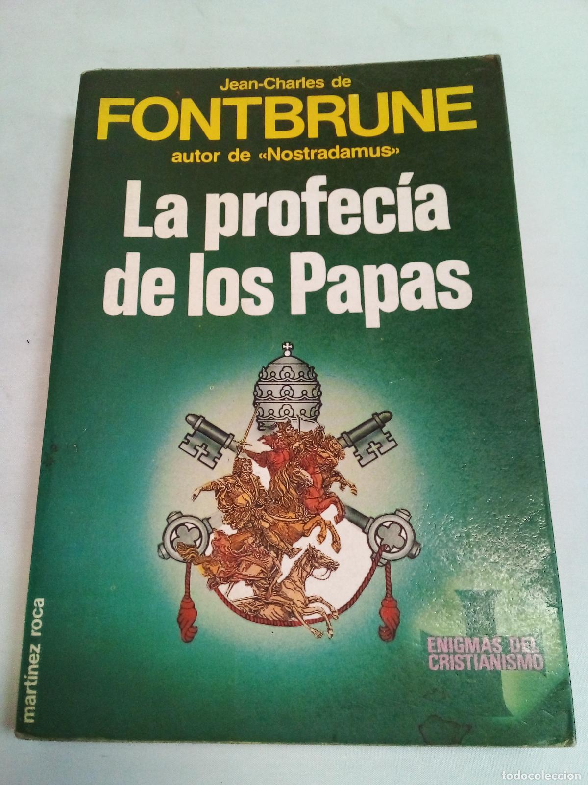 Libros: La Profecia de Los Papas - Jean Charles De Fontbrune - Foto 1