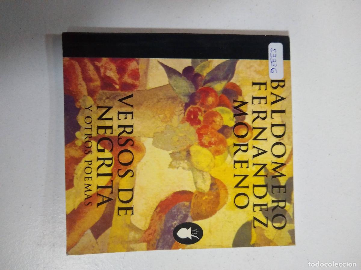 books: Versos de negrita y otros poemas - Baldomero Fernandez Moreno