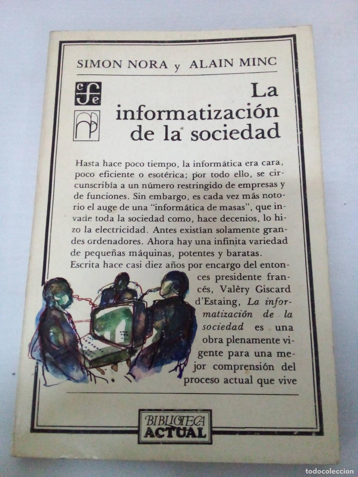 books: La informatizacion de la sociedad - Nora, Minc
