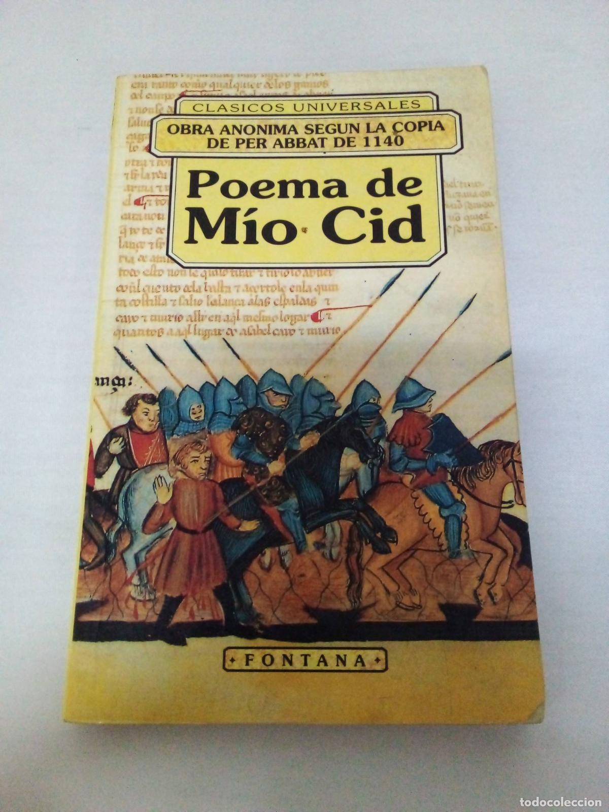 Libros: Poema De Mio CID - Anonimo - Foto 1