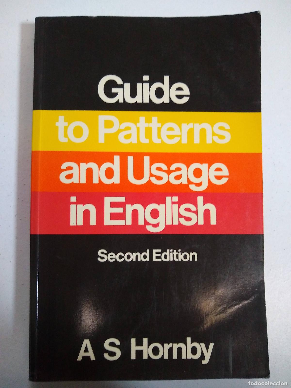 Libros: Guide to patterns and Usage in English - A S Hornby - Foto 1