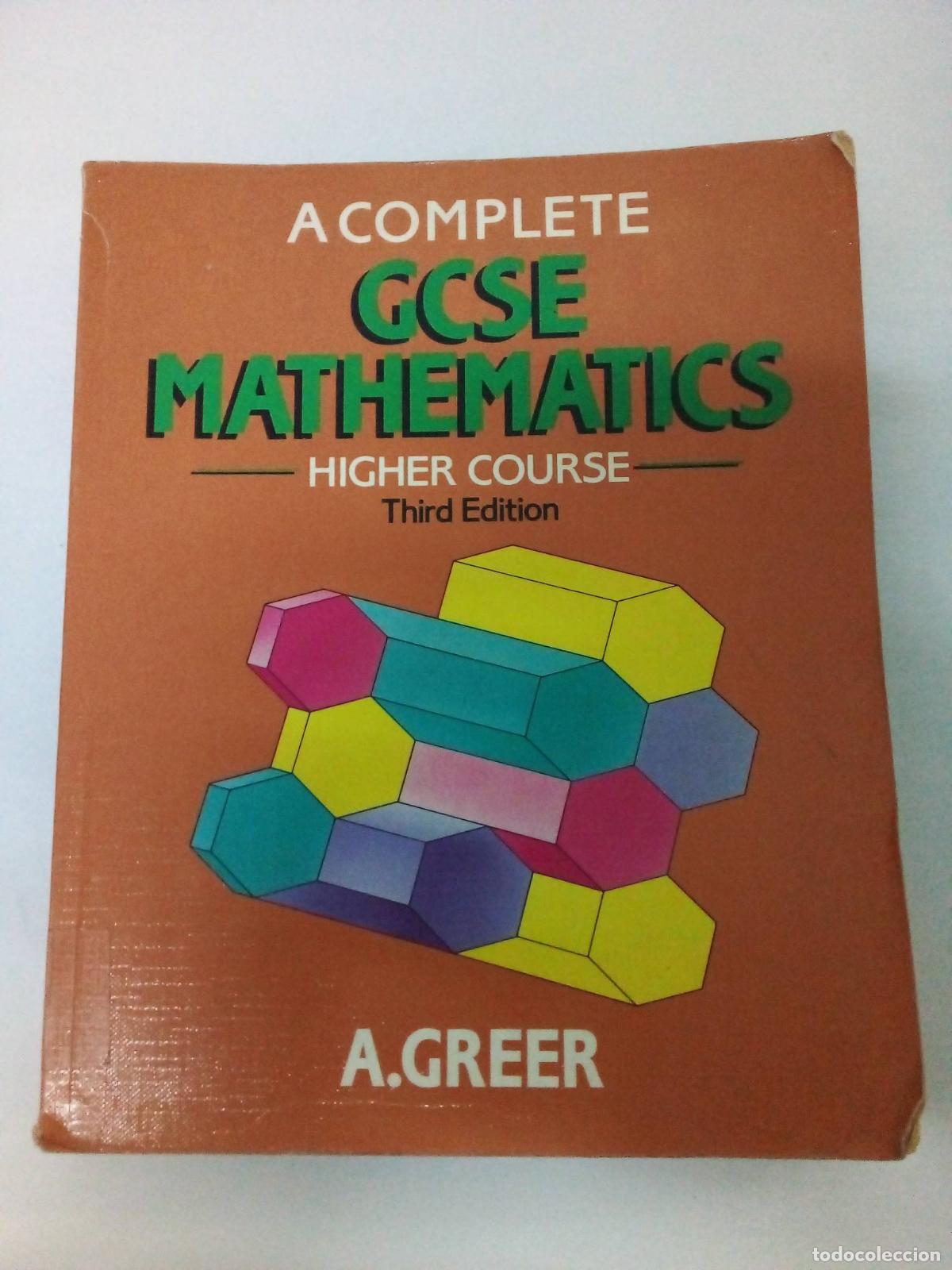 Libros: A Complete Gcse Mathematics Higher Course - Alex Greer - Foto 1