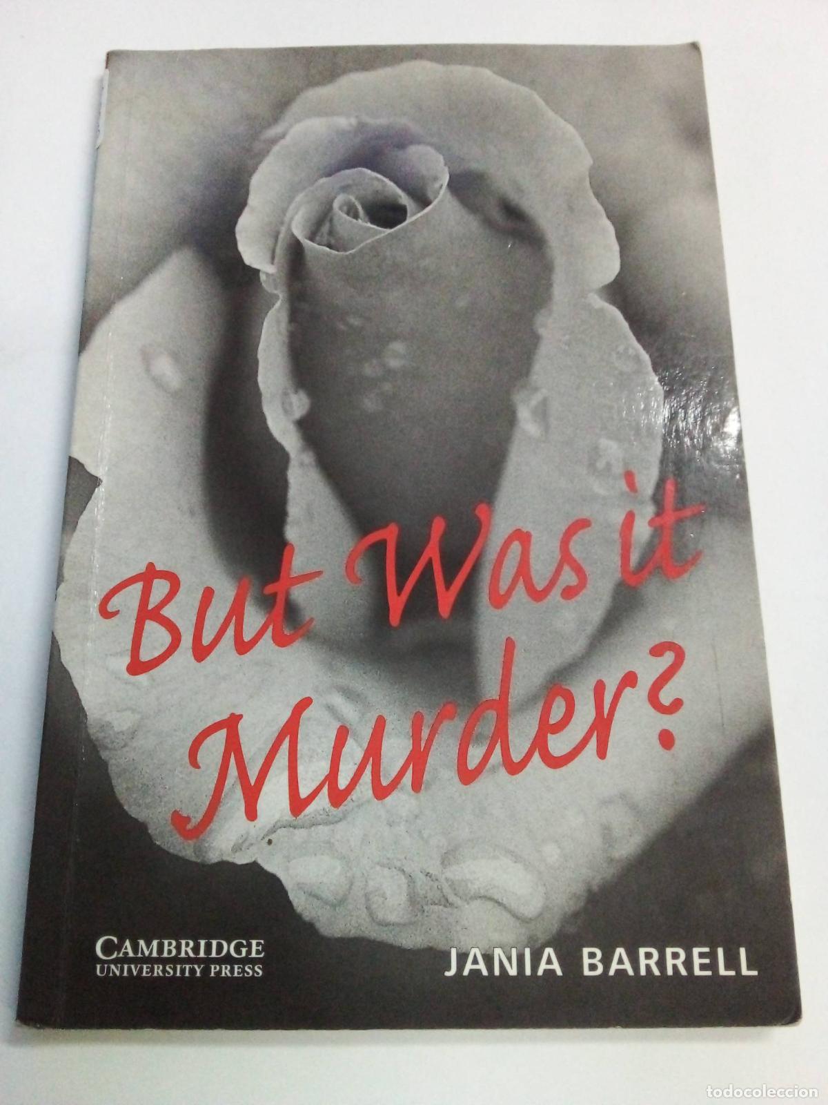 Libros: But Was It Murder? - Jania Barrell - Foto 1