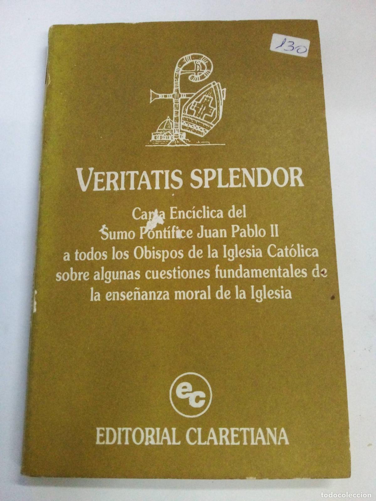 Libros: Veritatis Splendor - Juan Carlos II - Foto 1