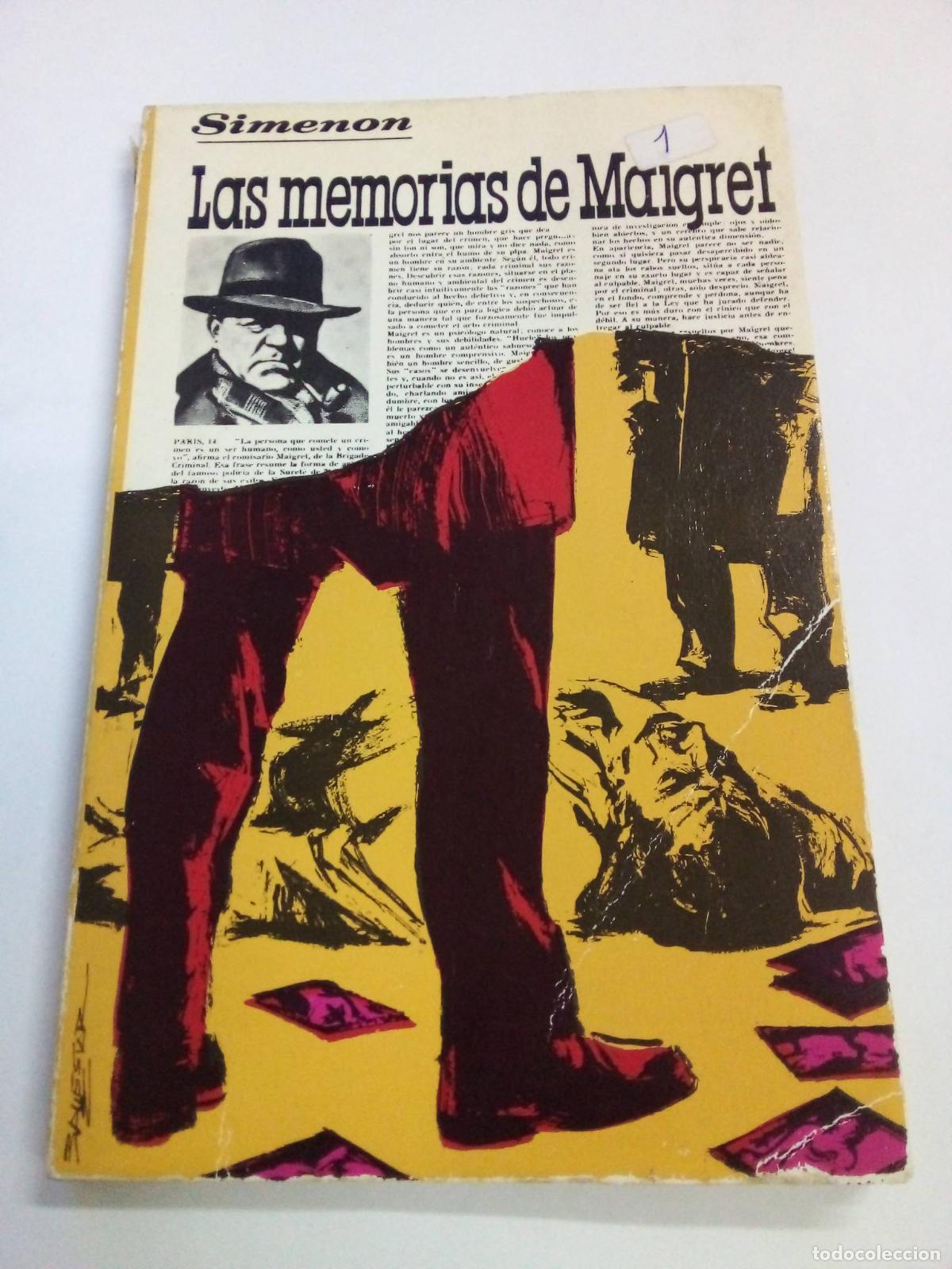 Libros: Las memorias de Maigret - Georges Simenon - Foto 1