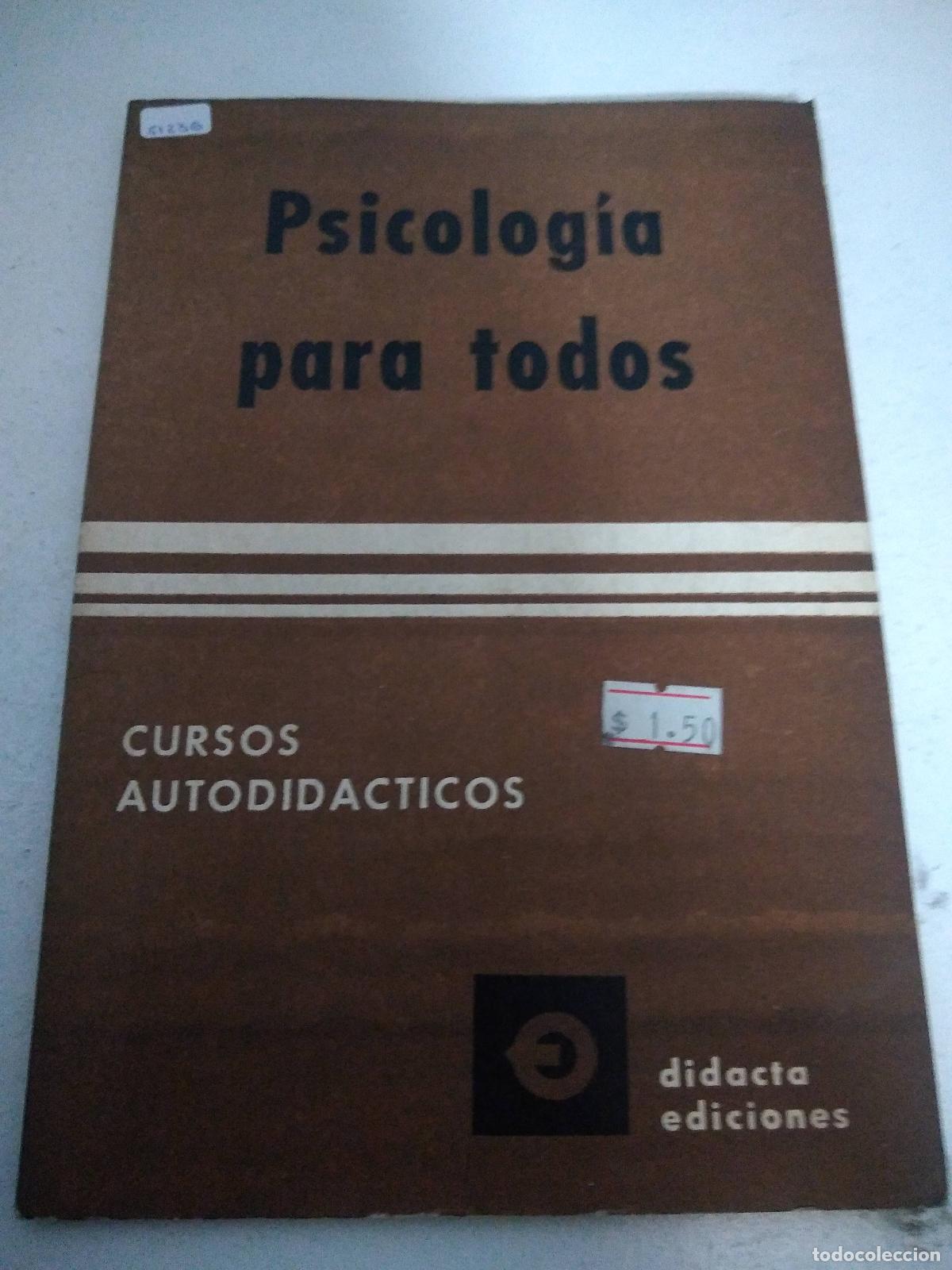 Libri di seconda mano: Psicolog&iacute;a para todos - Cursos autodidacticos