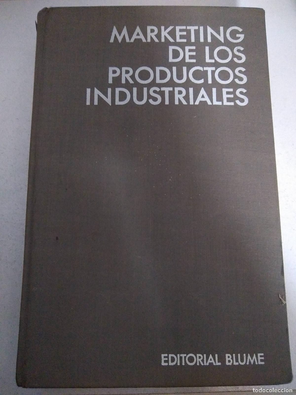 Libros: Marketing de los productos industriales - Aubrey Wilson