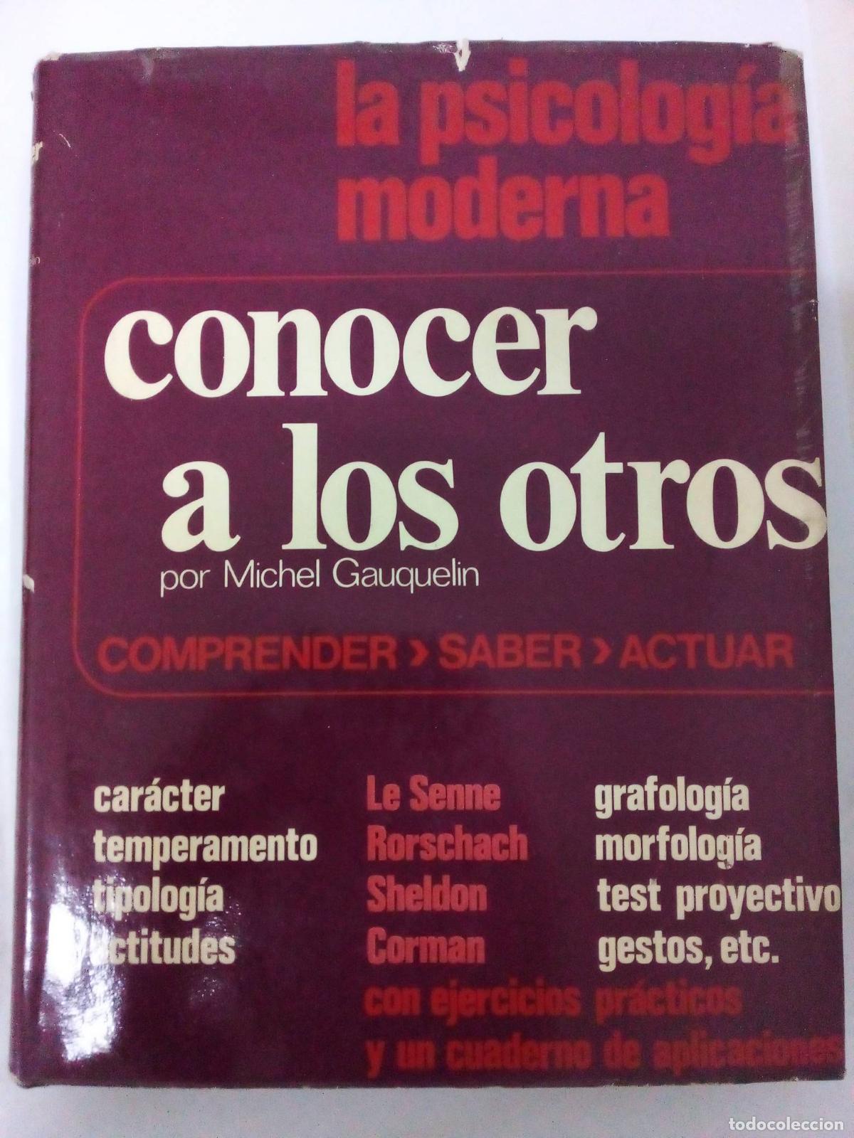 Libros: CONOCER A LOS OTROS -TELA- - Gauquelin, Michel - Foto 1