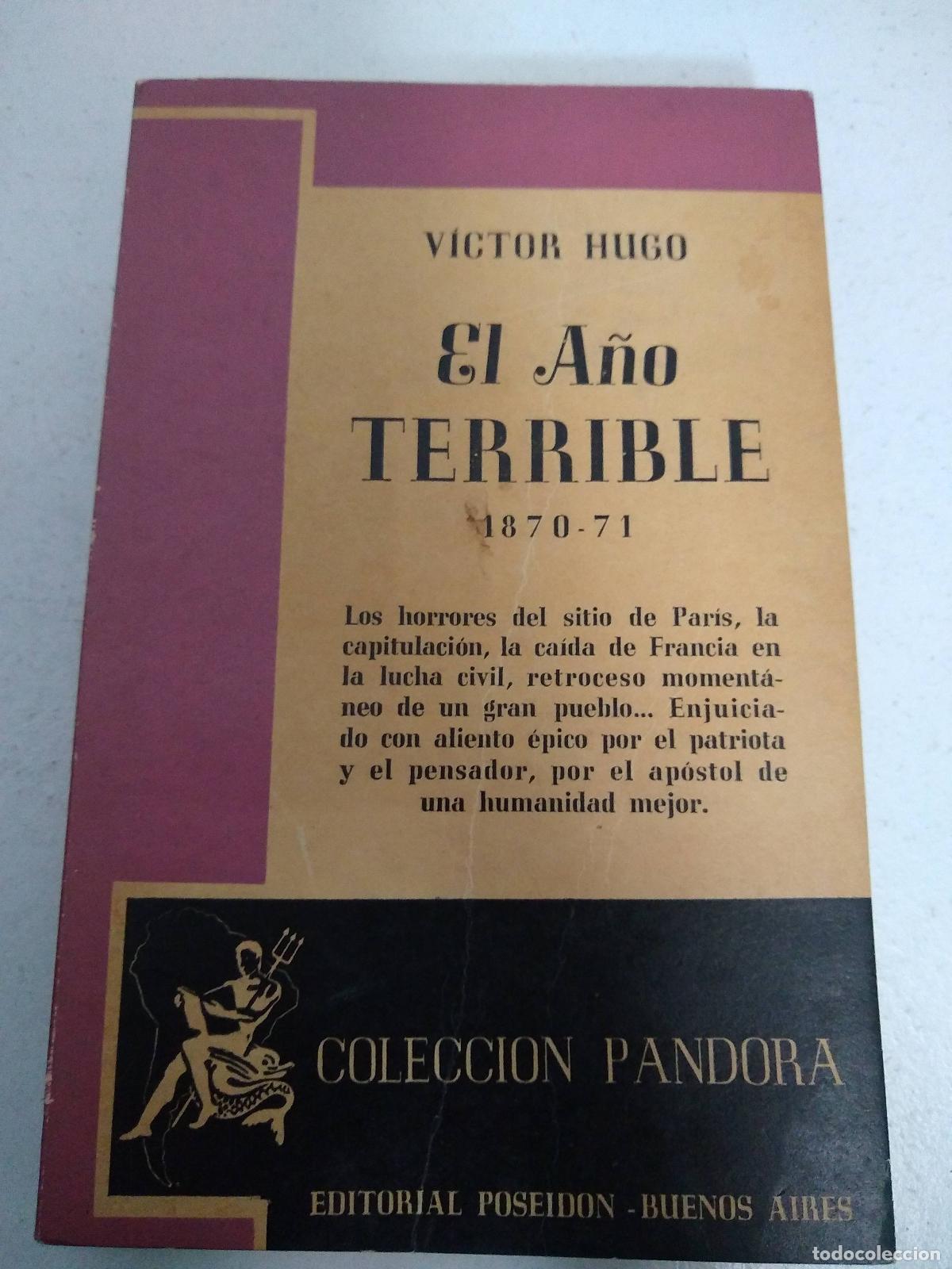 Libros: El a&ntilde;o terrible 1870 71 - Victor hugo - Foto 1