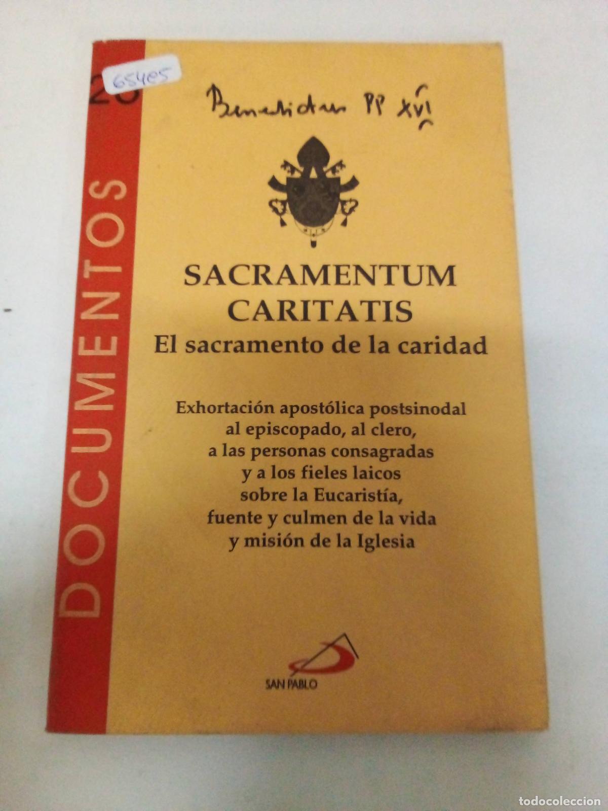 Libros: Sacramento De La Caridad - Papa Benedicto XVI