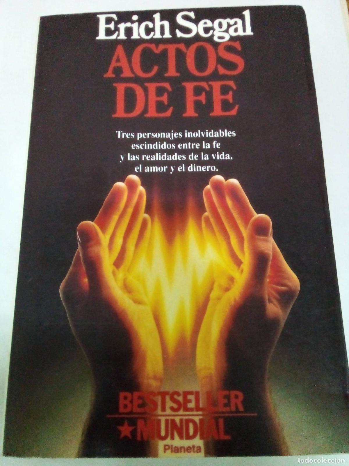 Libros: Actos de Fe - Erich Segal - Foto 1