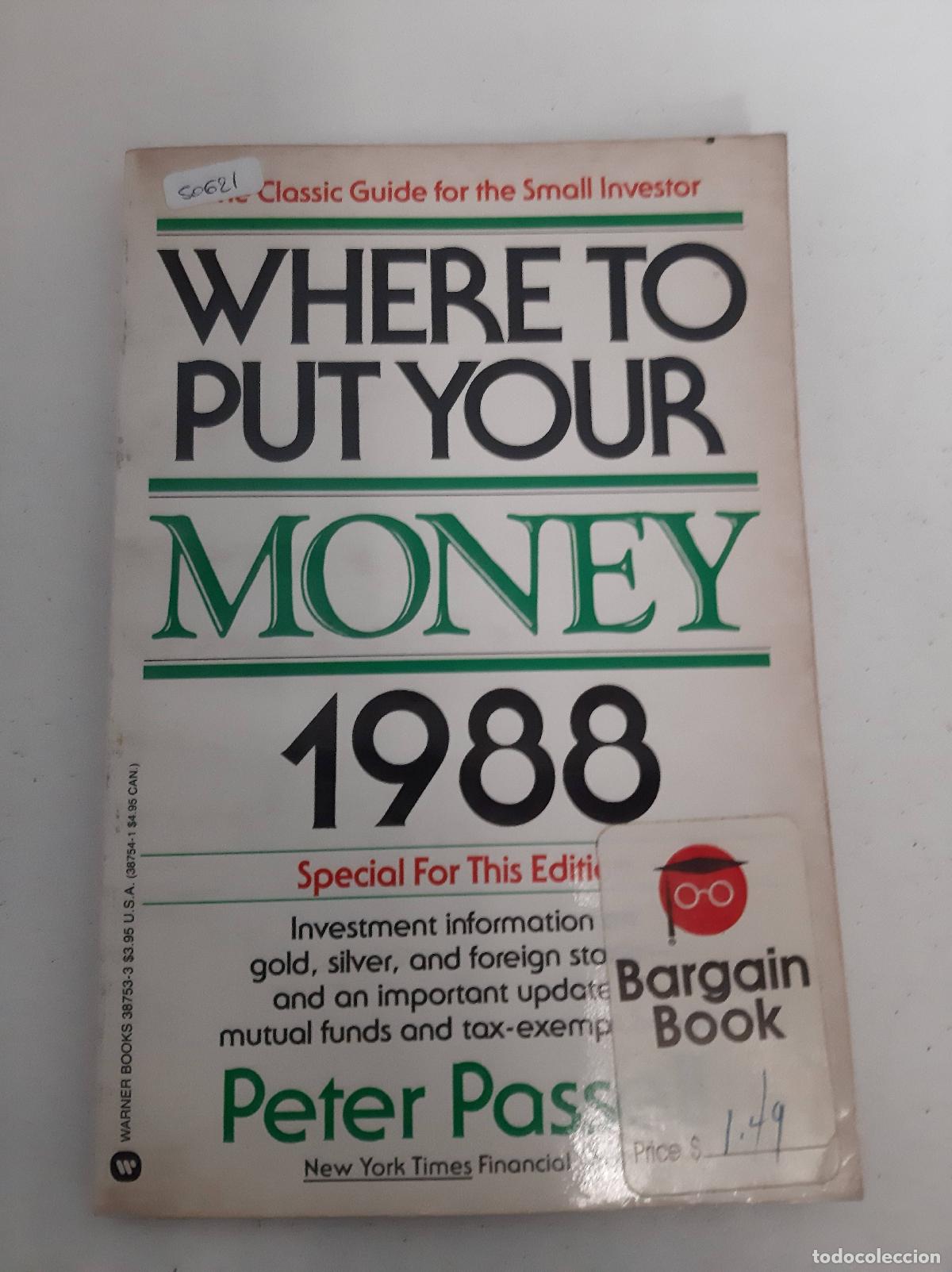 books: Where yo put your money 1988 - Peter Passell
