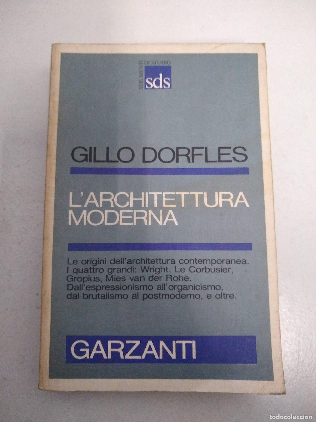 Libros: LArchitettura Moderna - Gillo Dorfles - Foto 1