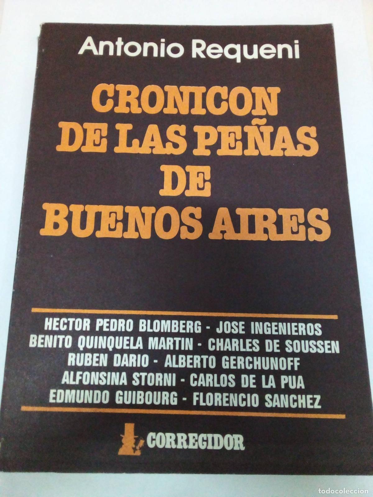 Libros: Cronicon de las pe&ntilde;as de Buenos Aires - Antonio Requeni - Foto 1