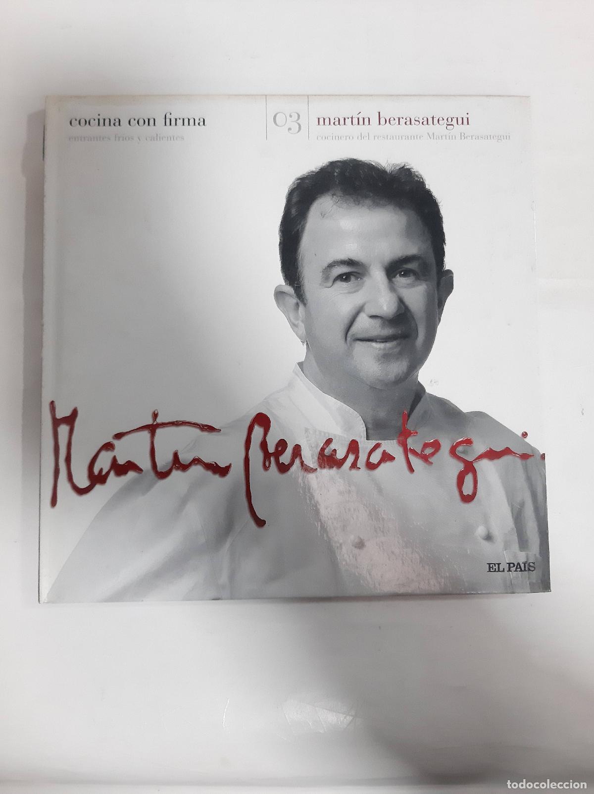 books: Cocina con firma. Entrantes, frios y caliente 03 - Martin Berasategui
