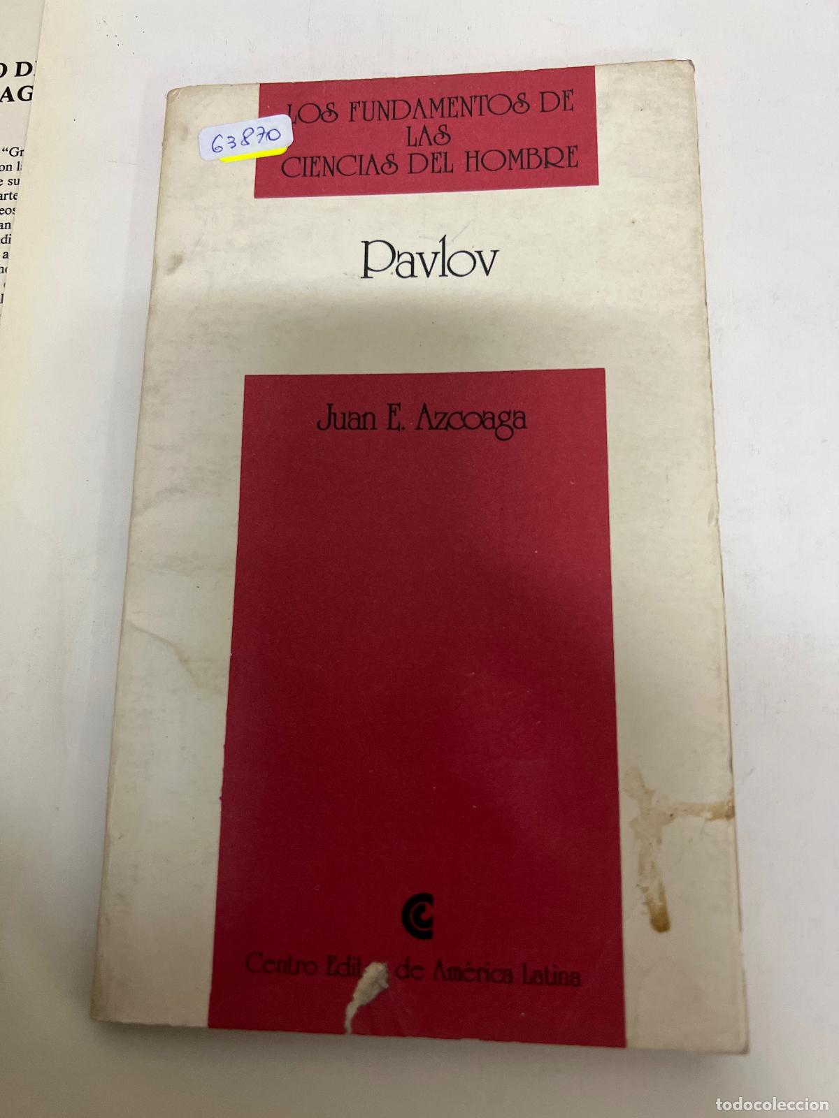 Libros: Pavlov - Juan E Azcoaga - Foto 1