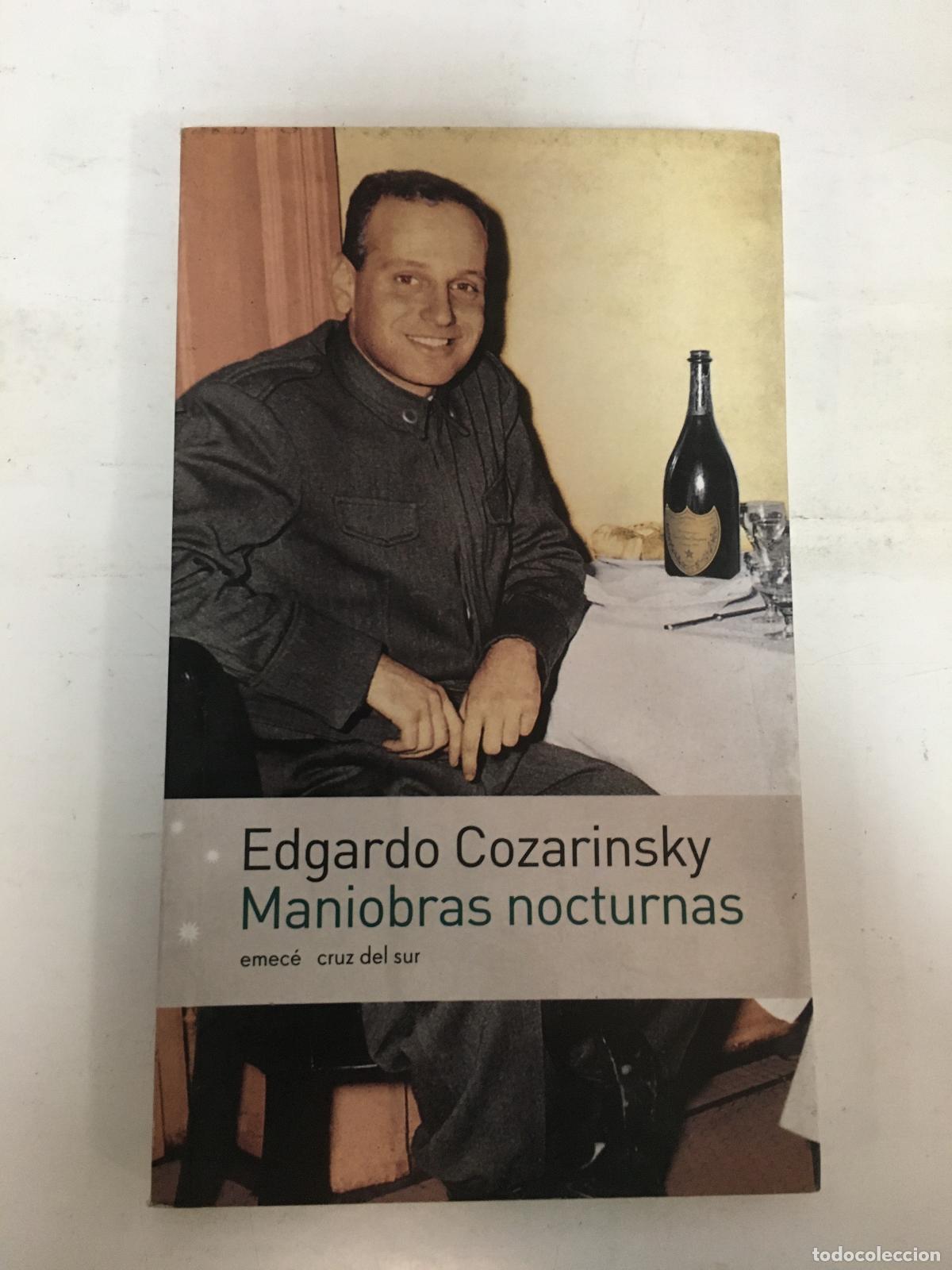 Libros: Maniobras nocturnas - Edgardo Cozarinsky - Foto 1