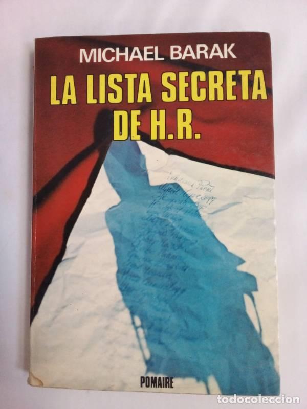 Libros: La lista secreta de H. R. - BARAK, MICHAEL - Foto 1