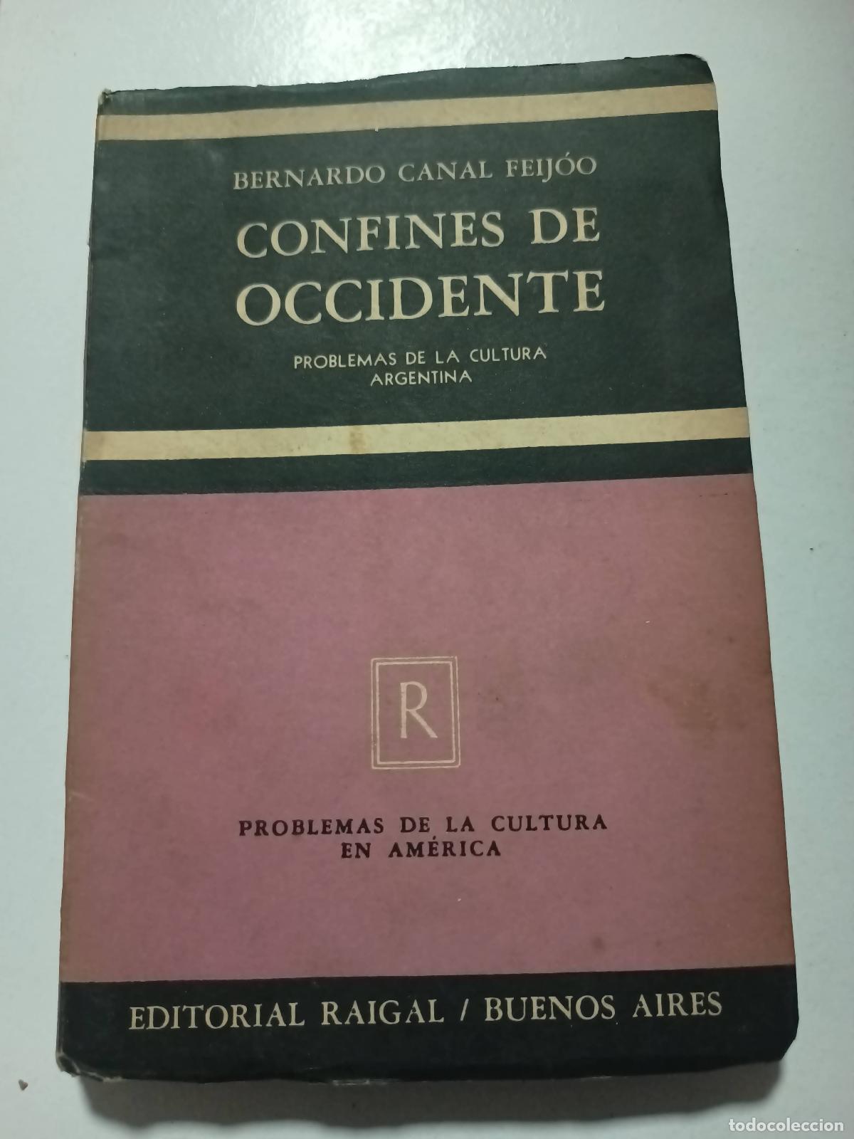 B&uuml;cher: confines de occidente - bernardo canal feijoo