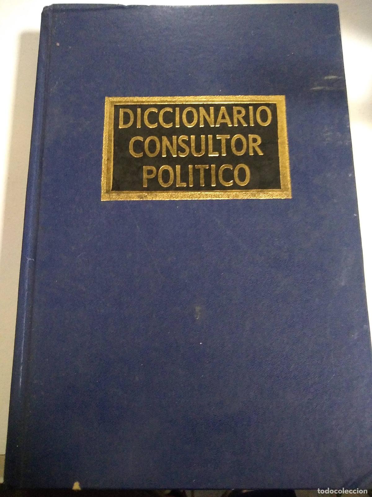Libros: Diccionario consultor politico - Julio Cesar de la Vega