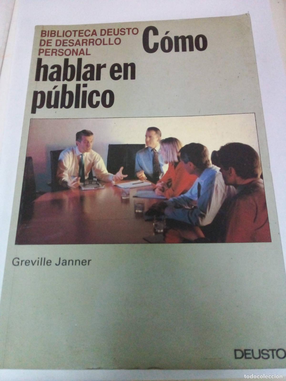 Libros: Como Hablar En Publico - G. Janner - Foto 1