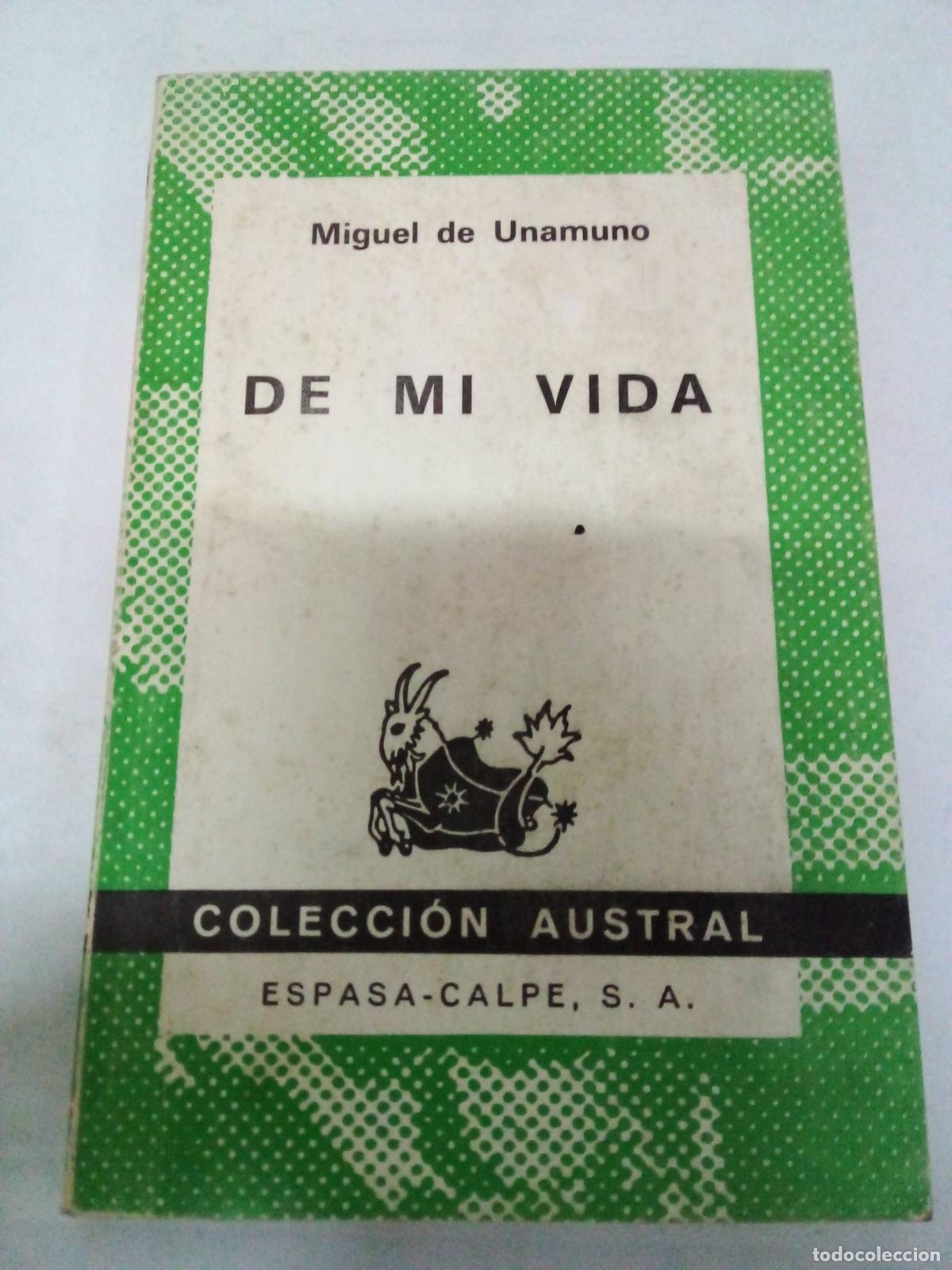 Libros: De mi vida (Colección austral) - Miguel De Unamuno - Foto 1