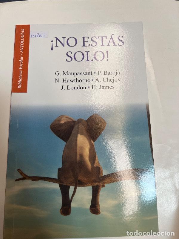 Libros: NO ESTAS SOLO - MAUPASSANT - Foto 1