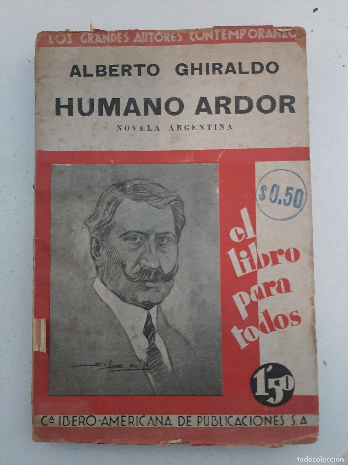 Libros: Humano Ardor - Alberto Ghiraldo - Foto 1