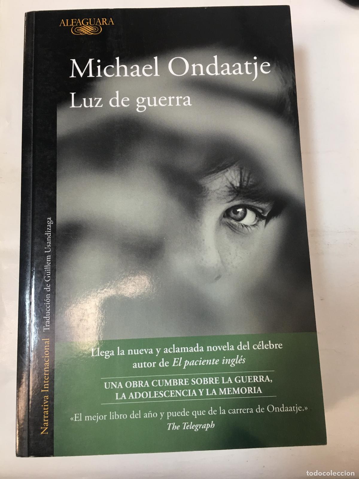 Libros: Luz de Guerra - Michael Ondaatje - Foto 1