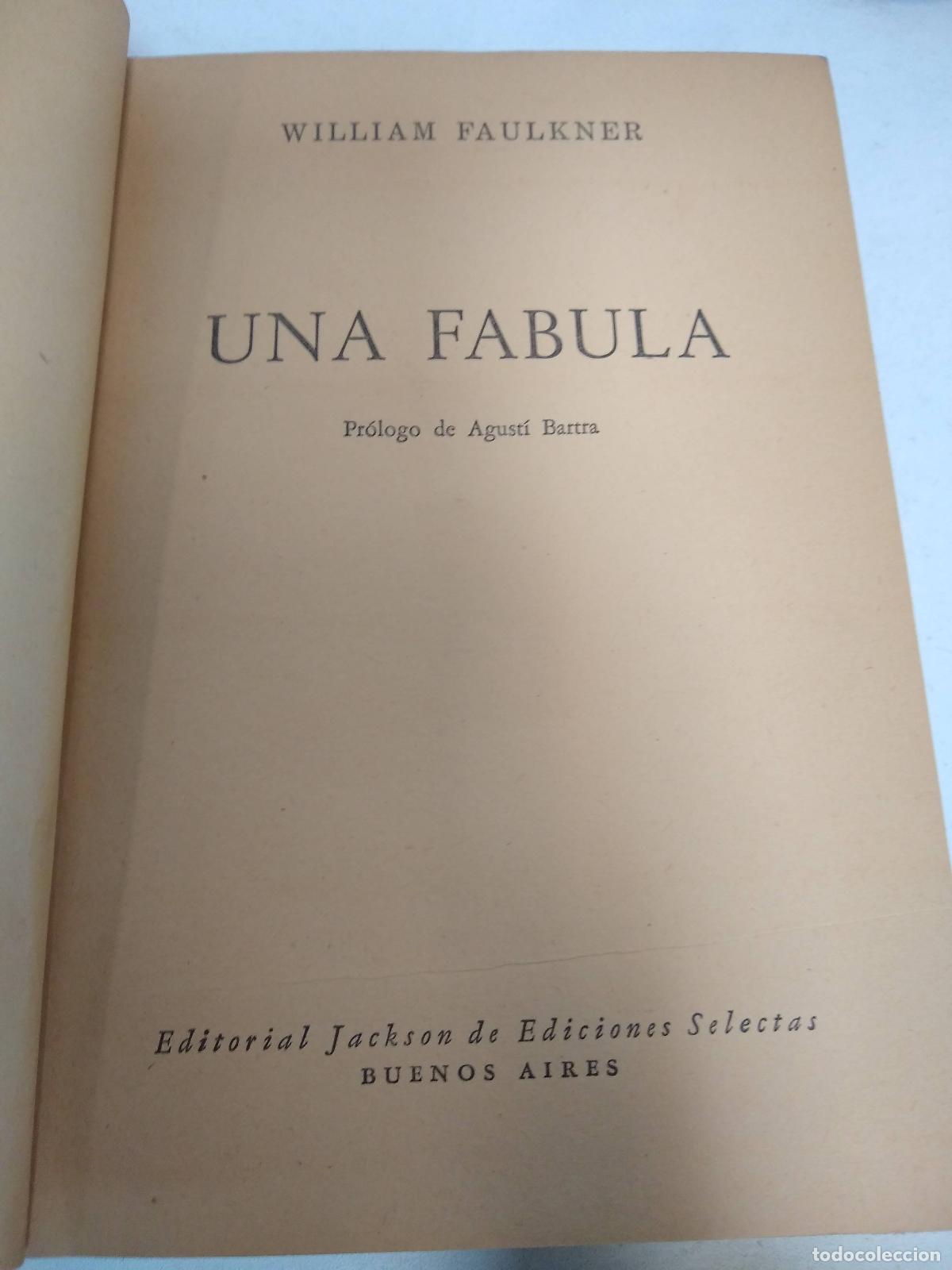 Libros: Una Fabula - William Faulkner - Foto 1