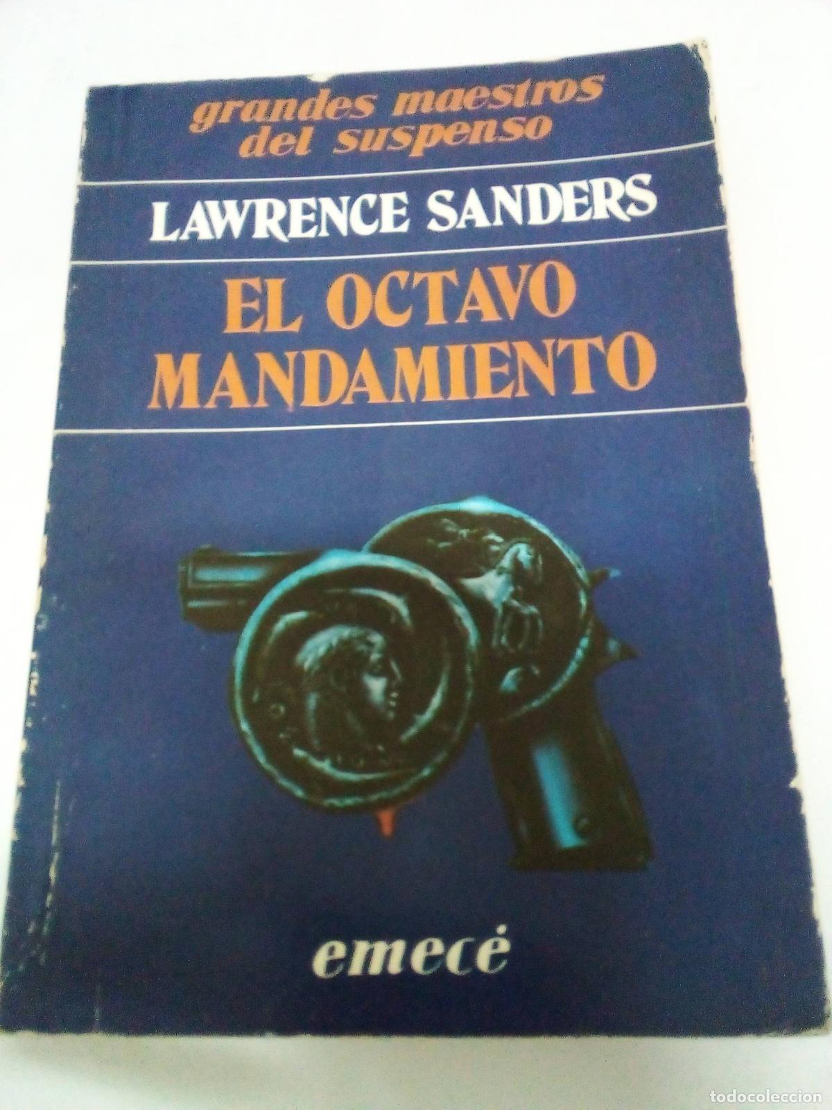 Libros: El octavo mandamiento - Lawrence Sanders - Foto 1