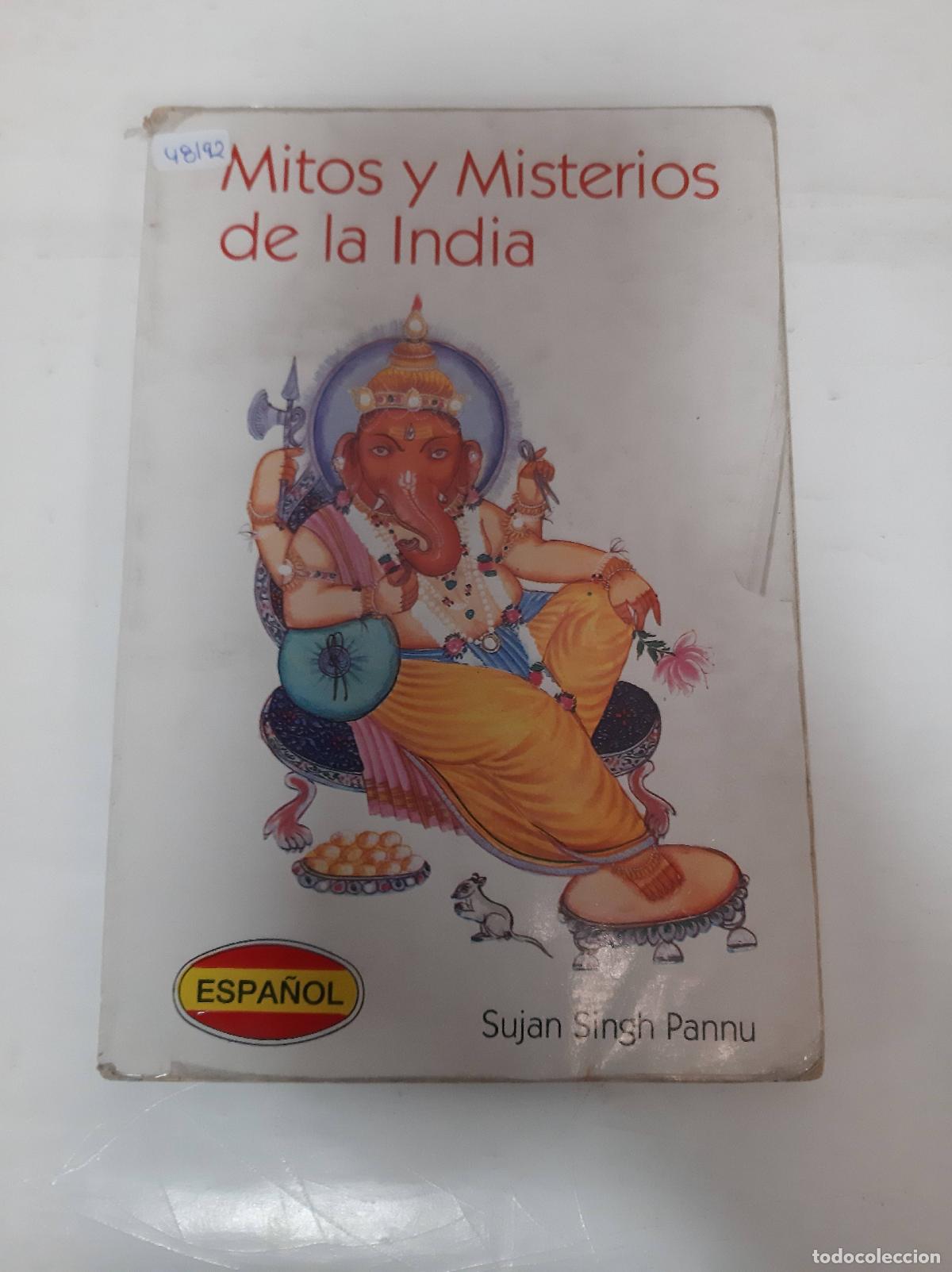 Libros: MITOS Y MISTERIOS DE LA INDIA - PANNU, SUJAN SINGH - Foto 1