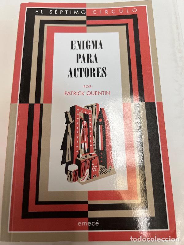 Libros: Enigma para actores - Patrick Quentin - Foto 1