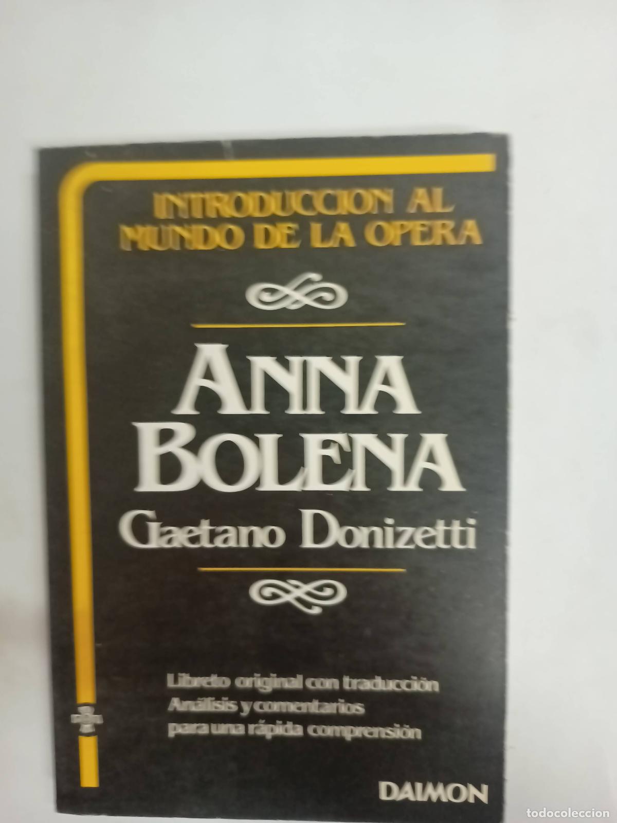 Libros: Anna Bolena - Felice Romani - Foto 1