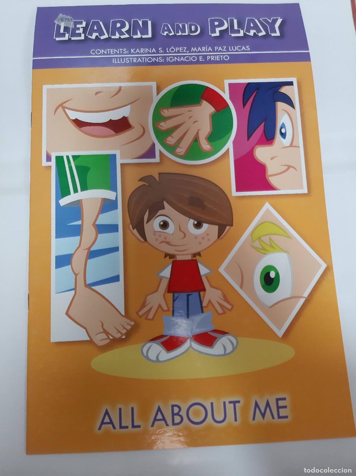 Libros: all about me learn and play - LOPEZ KARINA / LUVAS MARIA PAZ