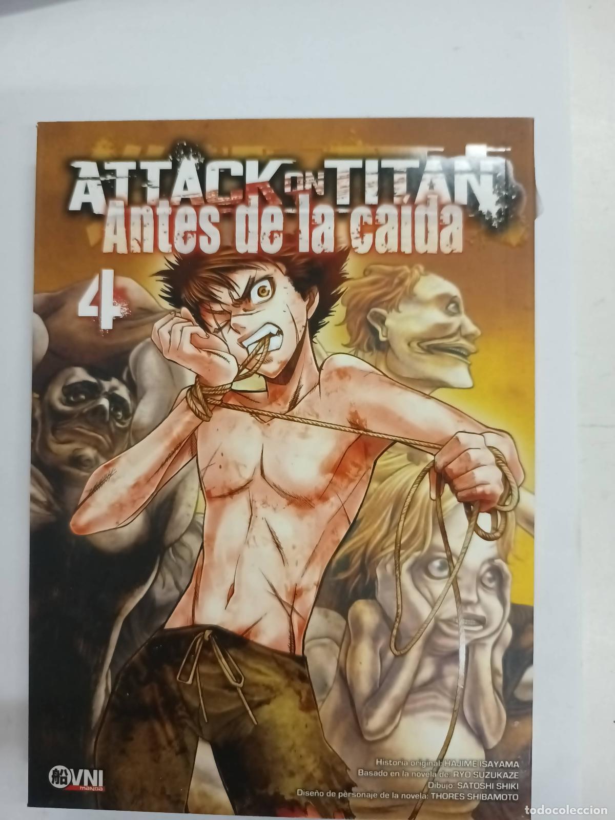 B&uuml;cher: ATTACK ON TITAN - ANTES DE LA CAIDA VOL. 5 - Isayama, Hajime