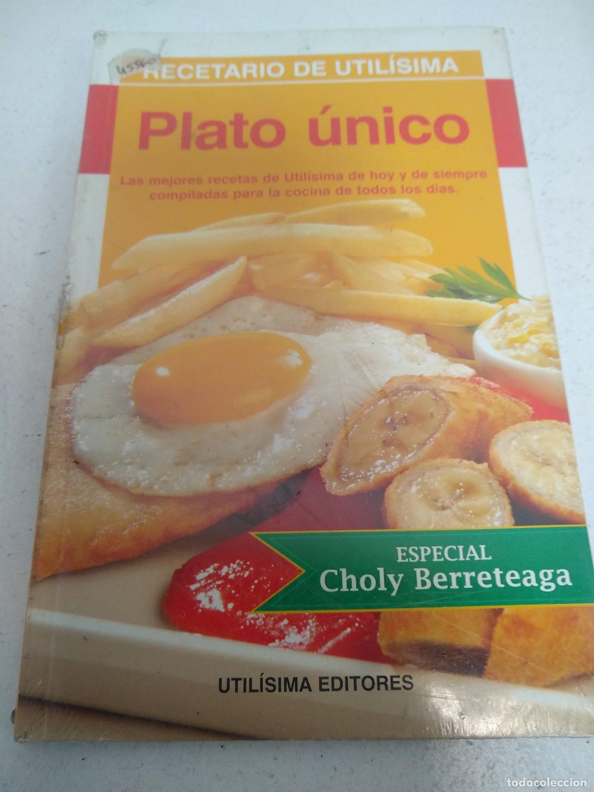 Libri di seconda mano: Plato unico - Choly Berreteaga