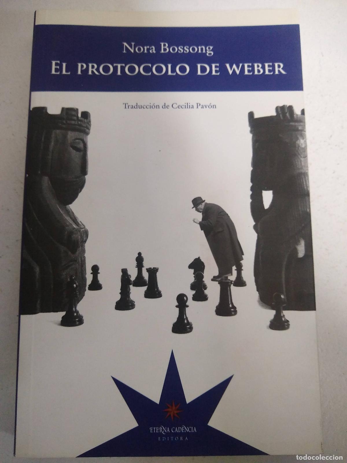 Libros: El protocolo de Weber - Nora Bossong - Foto 1