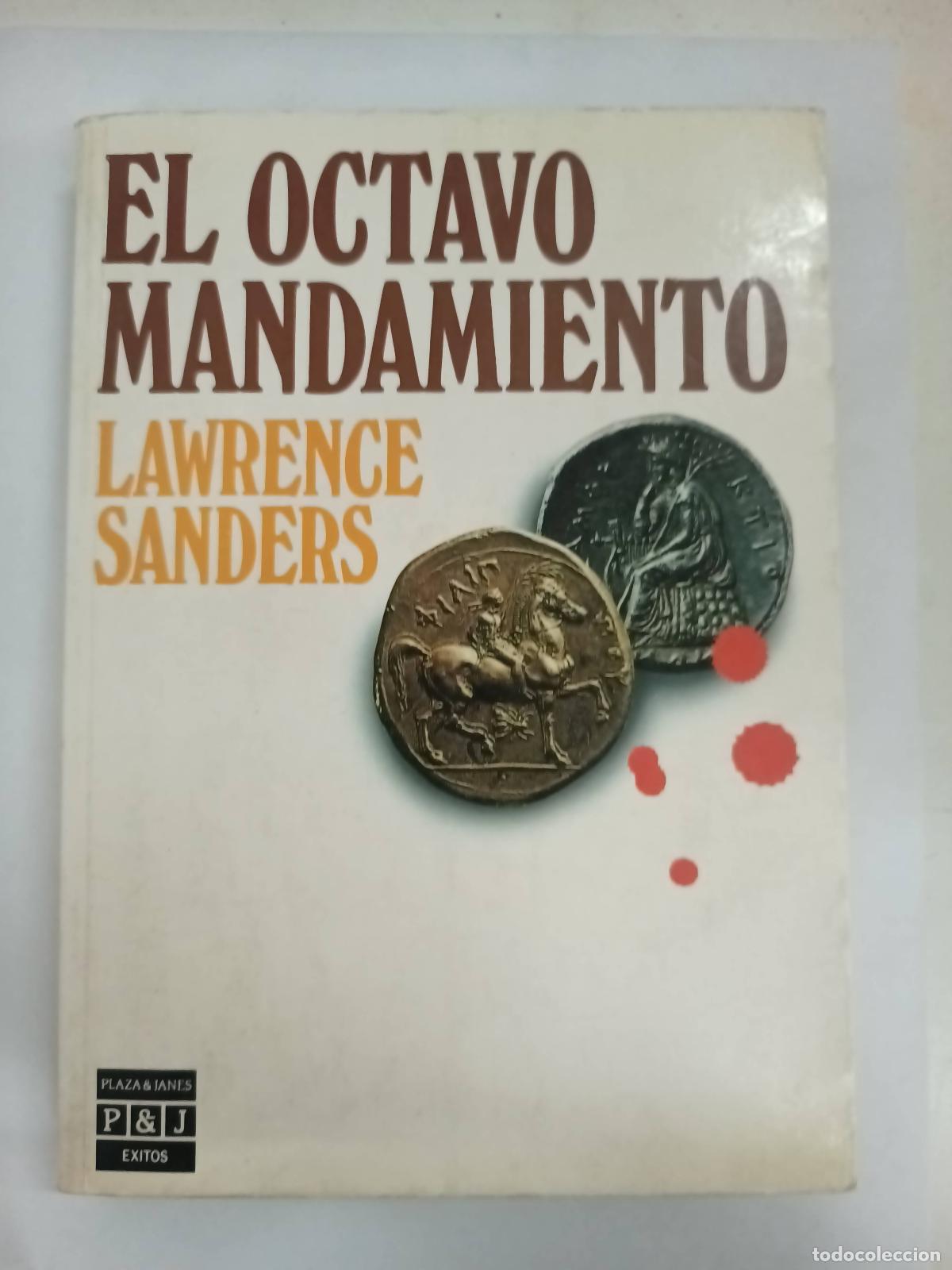 Libros: El Octavo Mandamiento - Lawrence Sanders - Foto 1