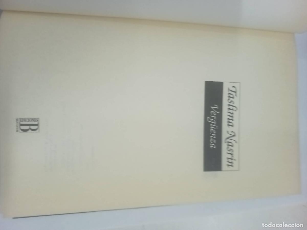 Libros: Verguenza - Taslima Nasrin - Foto 1