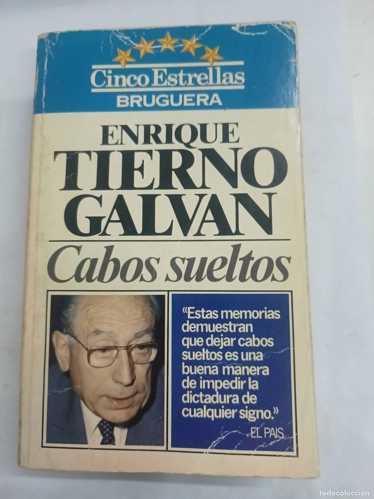 Libros: Cabos sueltos - Enrique Tierno Galv&aacute;n - Foto 1