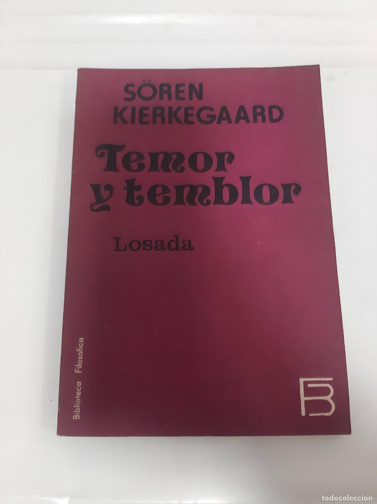 Livros em segunda m&atilde;o: Terror y temblor - Soren Kierkegaard