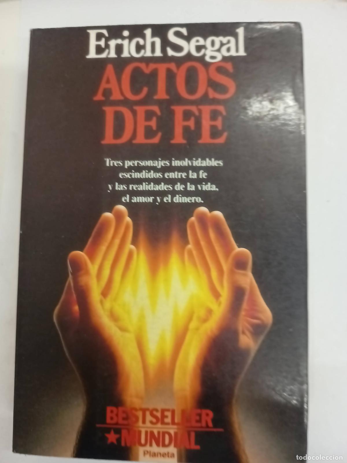 Libros: Actos de fe - Erich Segal - Foto 1